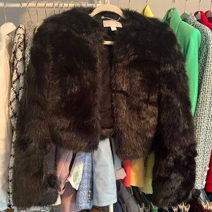 Michael kors XS fur short Jacket